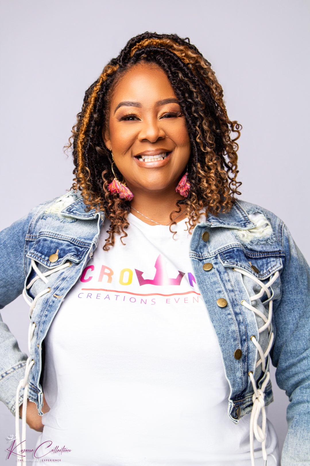 Ebony Moore, founder of Crowned Creations Event Co.